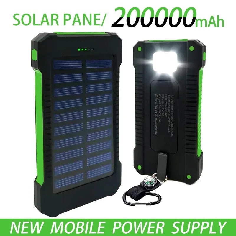 Power Bank Solar 200000 mAh - Zenith Variedades